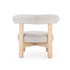 Modern Accent, Fabric Upholstered Wooden Chair - MAKKA