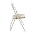 Modern Folding Chair, Soft Cushion Seat - MANGO FOLDING CHAIR OFF-WHITE