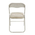 Modern Folding Chair, Soft Cushion Seat - MANGO FOLDING CHAIR OFF-WHITE