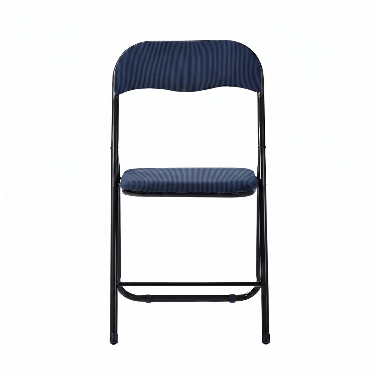 Modern Corduroy Folding Chair, Metal Frame – MANGO CORDUROY BLUE