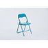 MANGO HIGH GLOSS PVC BLUE 6PCS – Blue Folding Chair