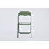 mango high gloss pvc green 6pcs - green folding chair - folding pvc chair for events or indoor