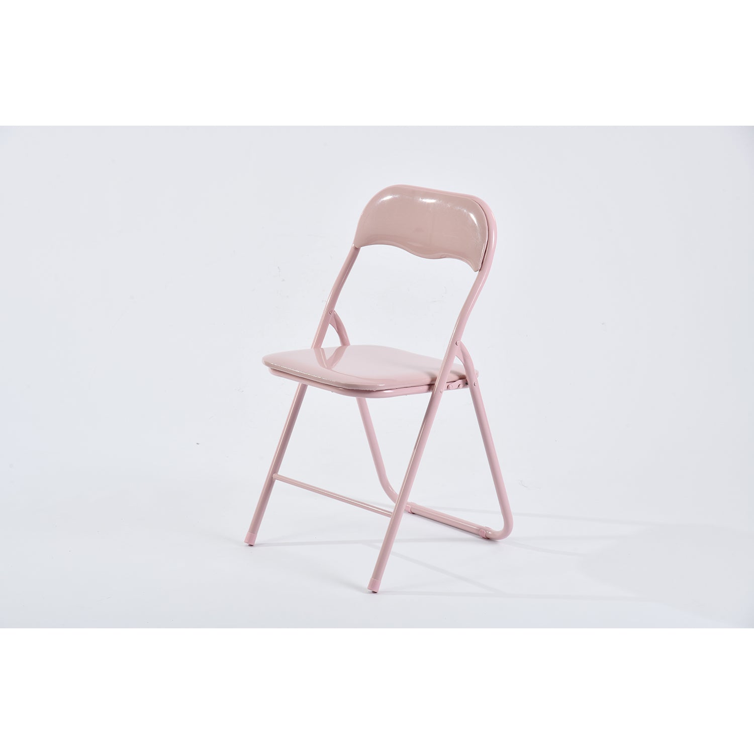 MANGO HIGH GLOSS PVC PINK 6PCS – Blush Folding Chair