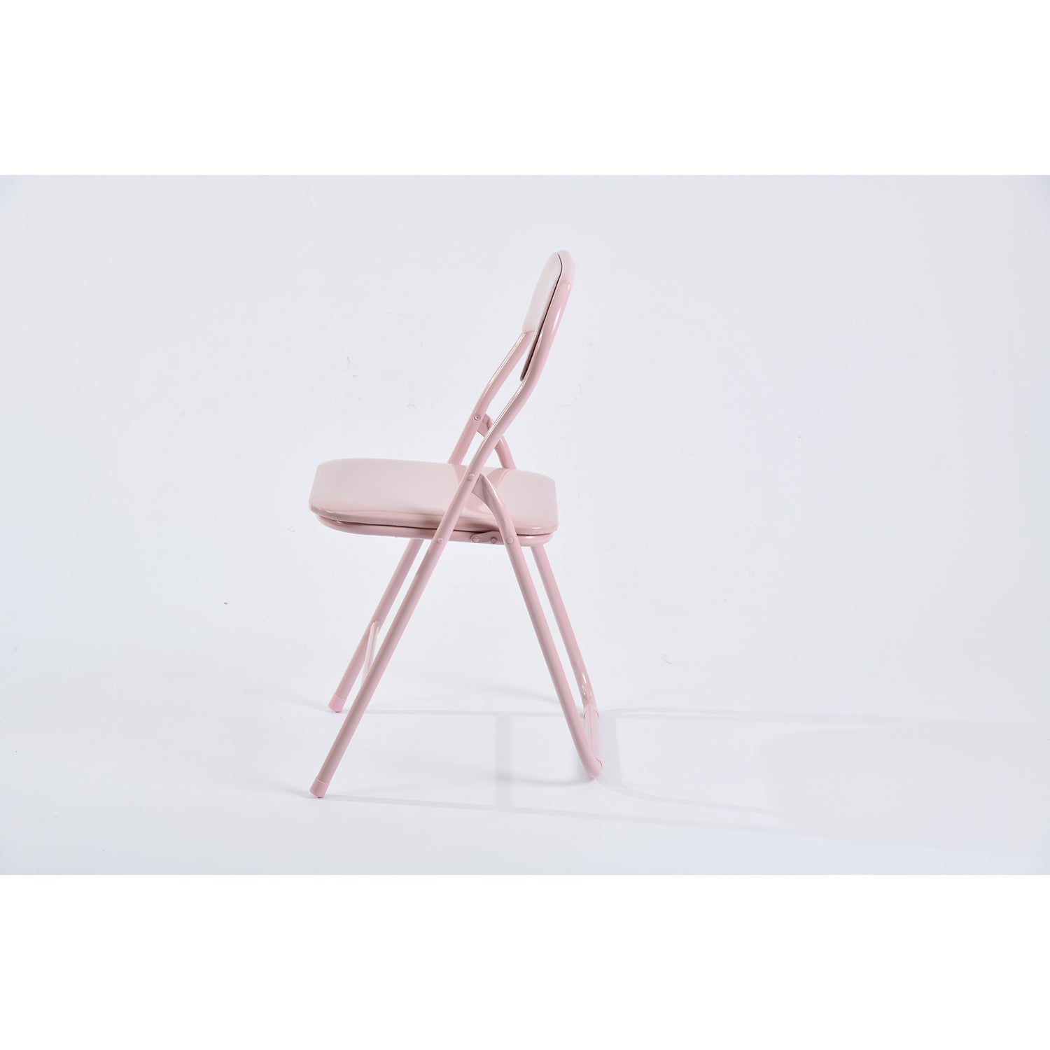 MANGO HIGH GLOSS PVC PINK 6PCS – Blush Folding Chair