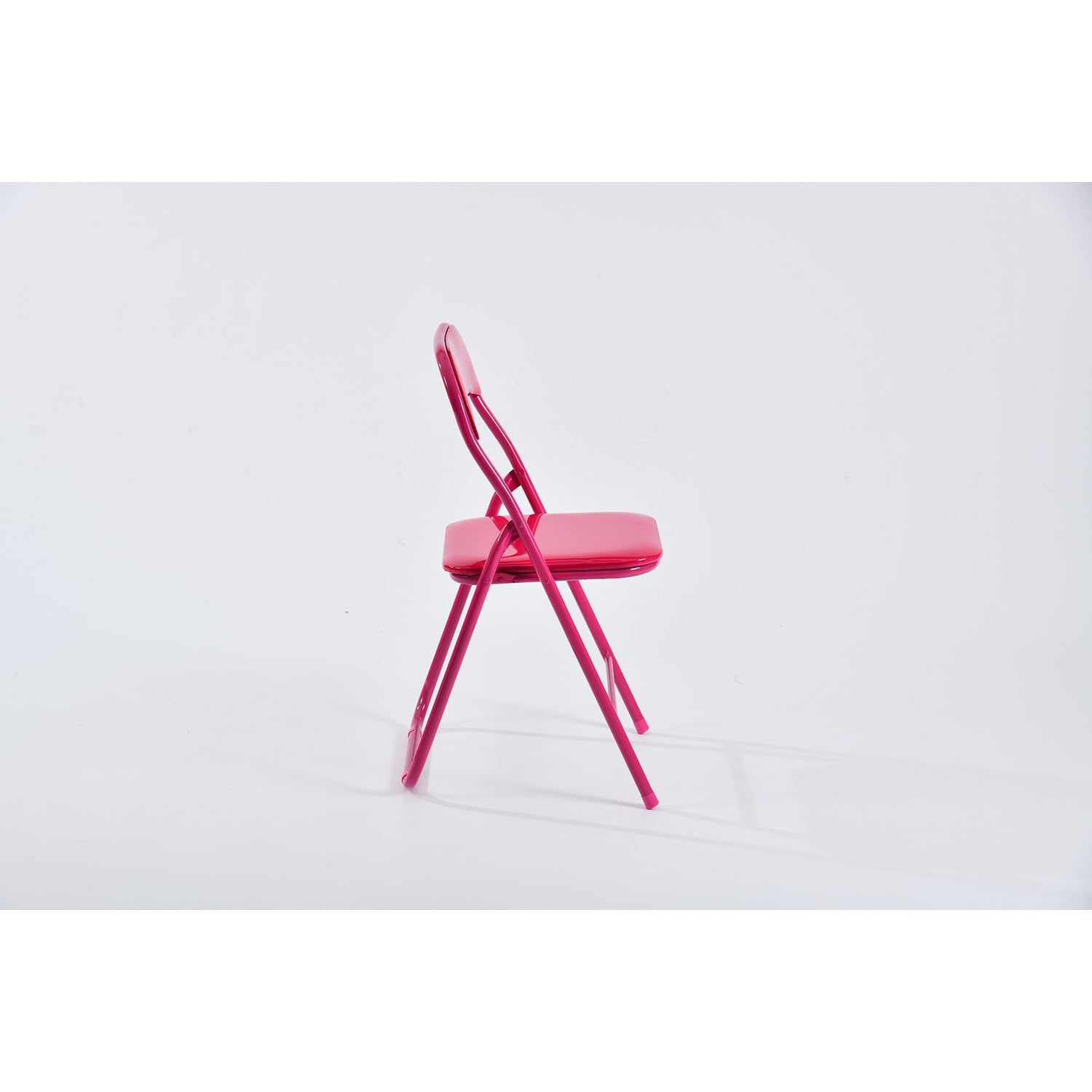 MANGO HIGH GLOSS PVC RED 6PCS – Black Folding Chair