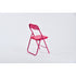 MANGO HIGH GLOSS PVC RED 6PCS – Black Folding Chair
