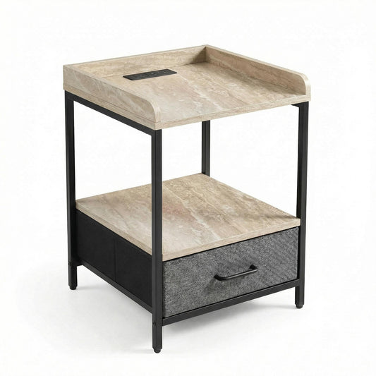 Modern Accent End Table, Compact Design - MARAQ