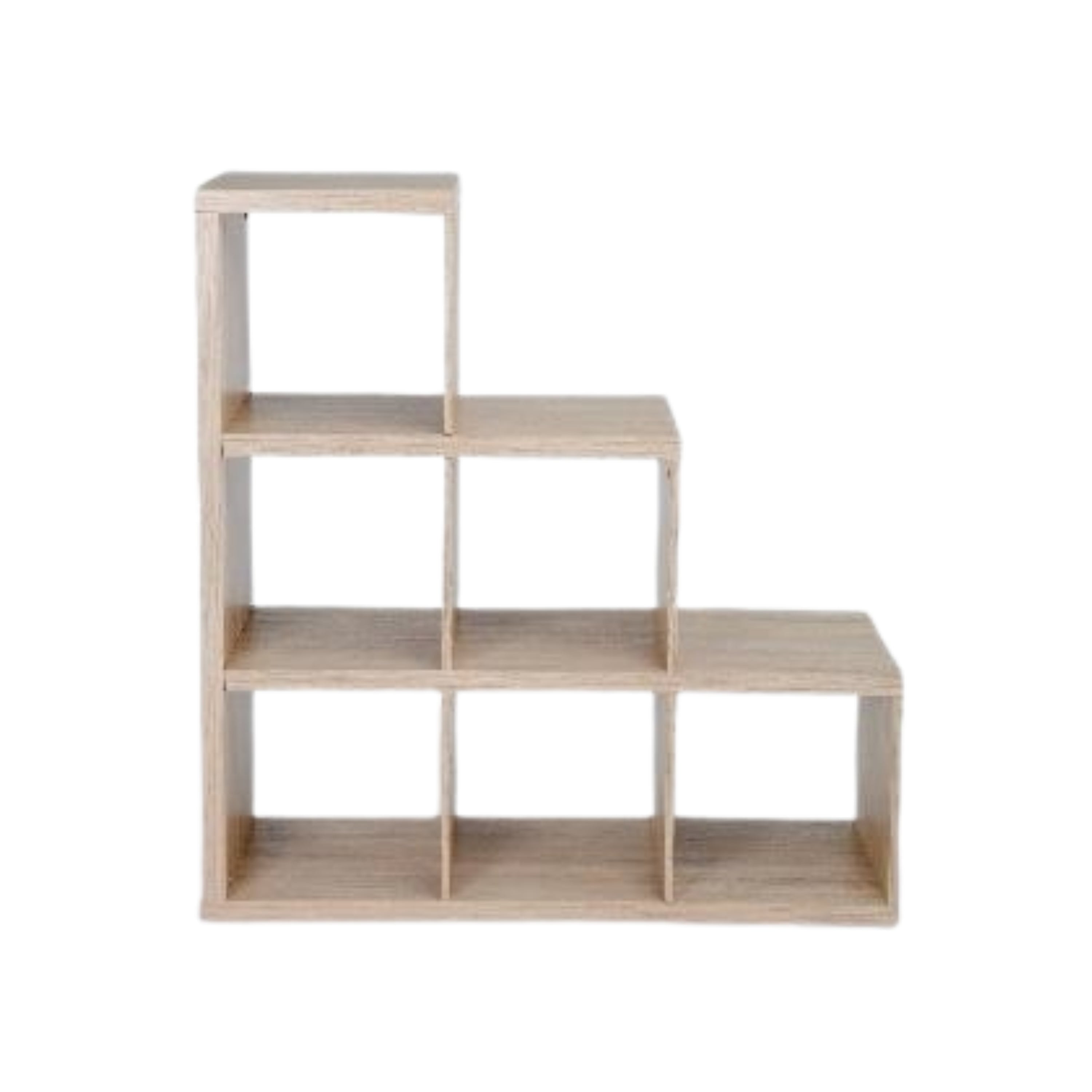 Modern Ladder Shelf, Wood Melamine Finish - MARGE WOOD MELAMINE