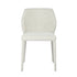 Modern Minimalist Fabric Dining Chair - MATHON BEIGE