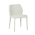 Modern Minimalist Fabric Dining Chair - MATHON BEIGE