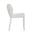 Modern Minimalist Fabric Dining Chair - MATHON BEIGE