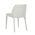 Modern Minimalist Fabric Dining Chair - MATHON BEIGE