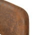 Modern Suede Dining Chair, Brown Fabric - MAYFAIR SUEDE BROWN FR