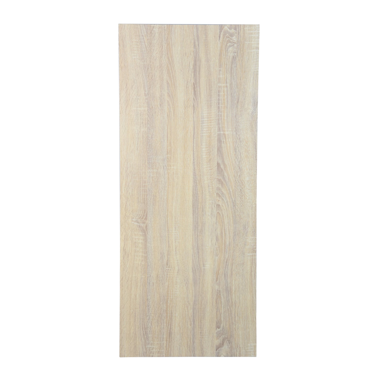 Modern Oak Desk, MDF & Metal Frame - MCGHEE OAK A