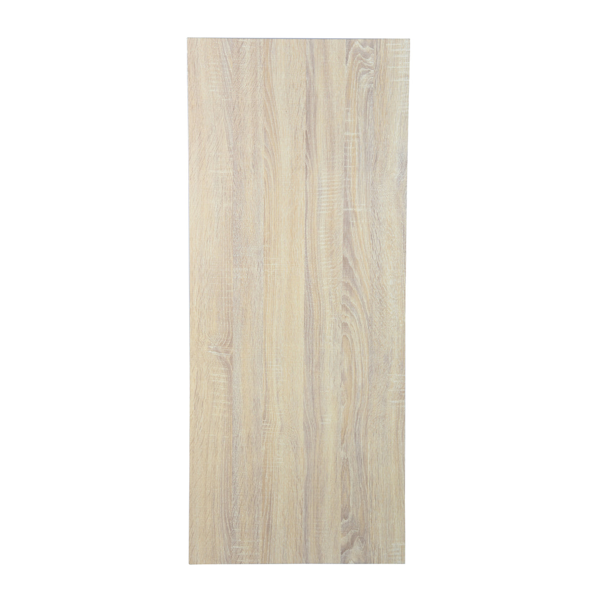 Modern Oak Desk, MDF & Metal Frame - MCGHEE OAK A