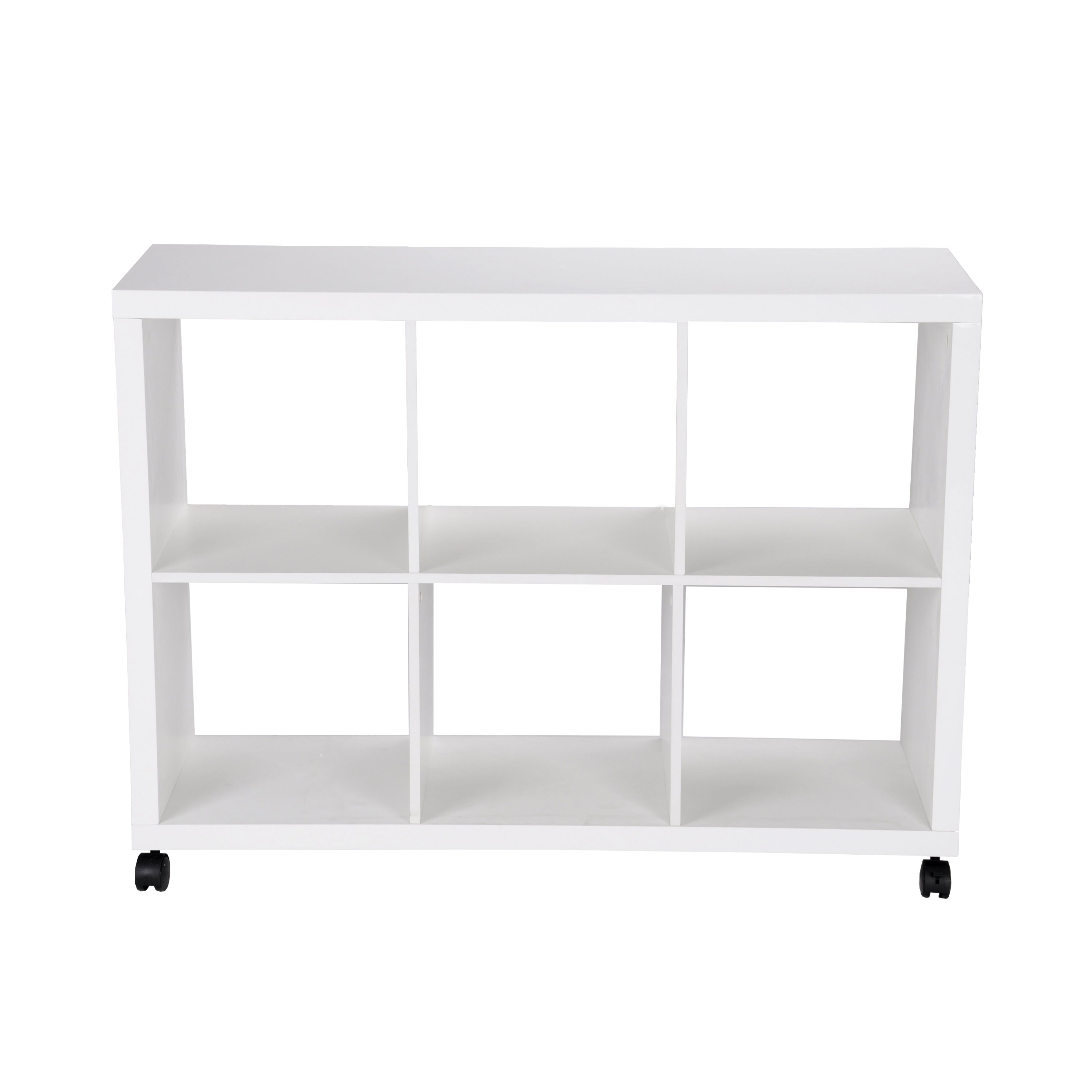 Modern Modular Shelf, White MDF Finish - MEDUSA WHITE