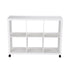 Modern Modular Shelf, White MDF Finish - MEDUSA WHITE