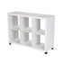 Modern Modular Shelf, White MDF Finish - MEDUSA WHITE