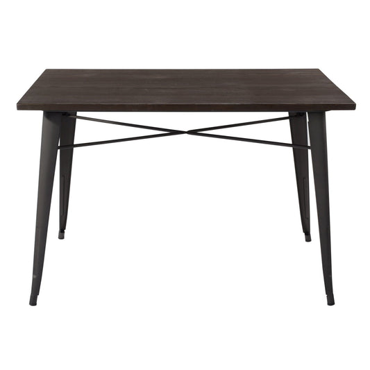 Meilen Elm Wooden Top Dining Table