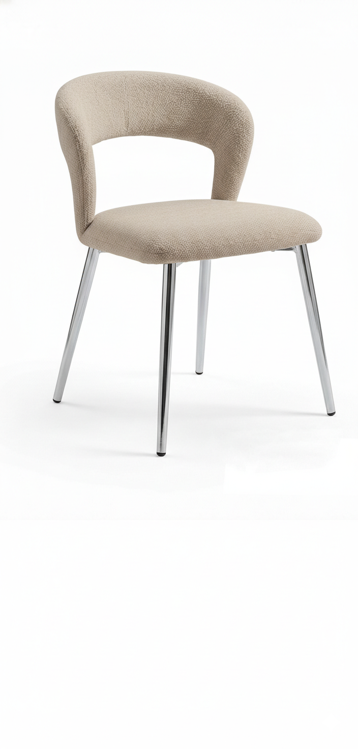 Modern Dining Accent Chair, Sleek Design - MIKOQ