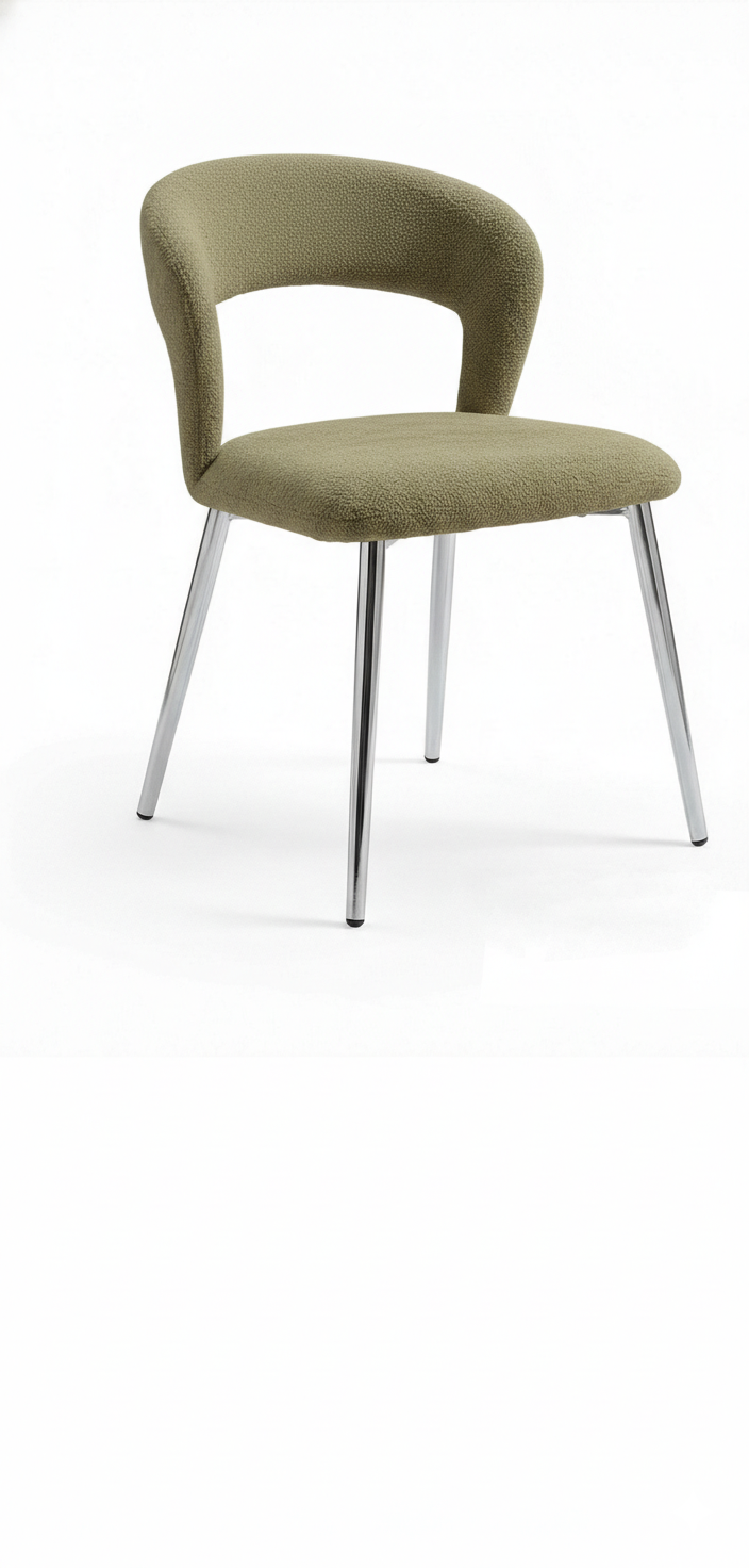 Modern Dining Accent Chair, Sleek Design - MIKOQ