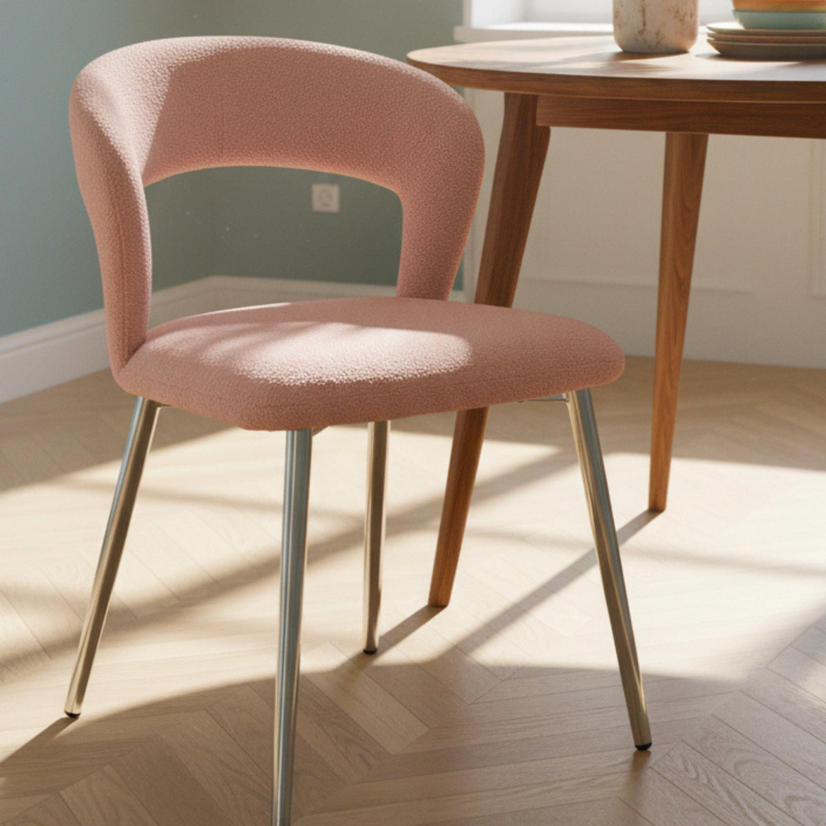 Modern Dining Accent Chair, Sleek Design - MIKOQ