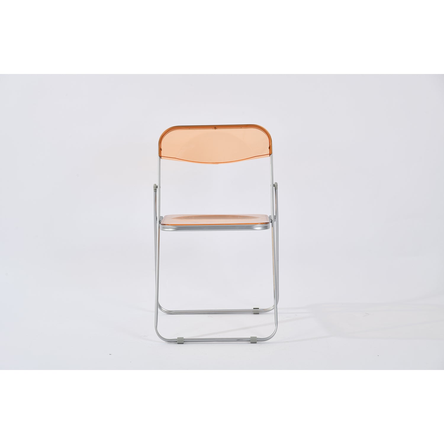 mimosa crystal - clear folding chair - folding pvc chair for events or indoor
