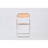 mimosa crystal - clear folding chair - folding pvc chair for events or indoor