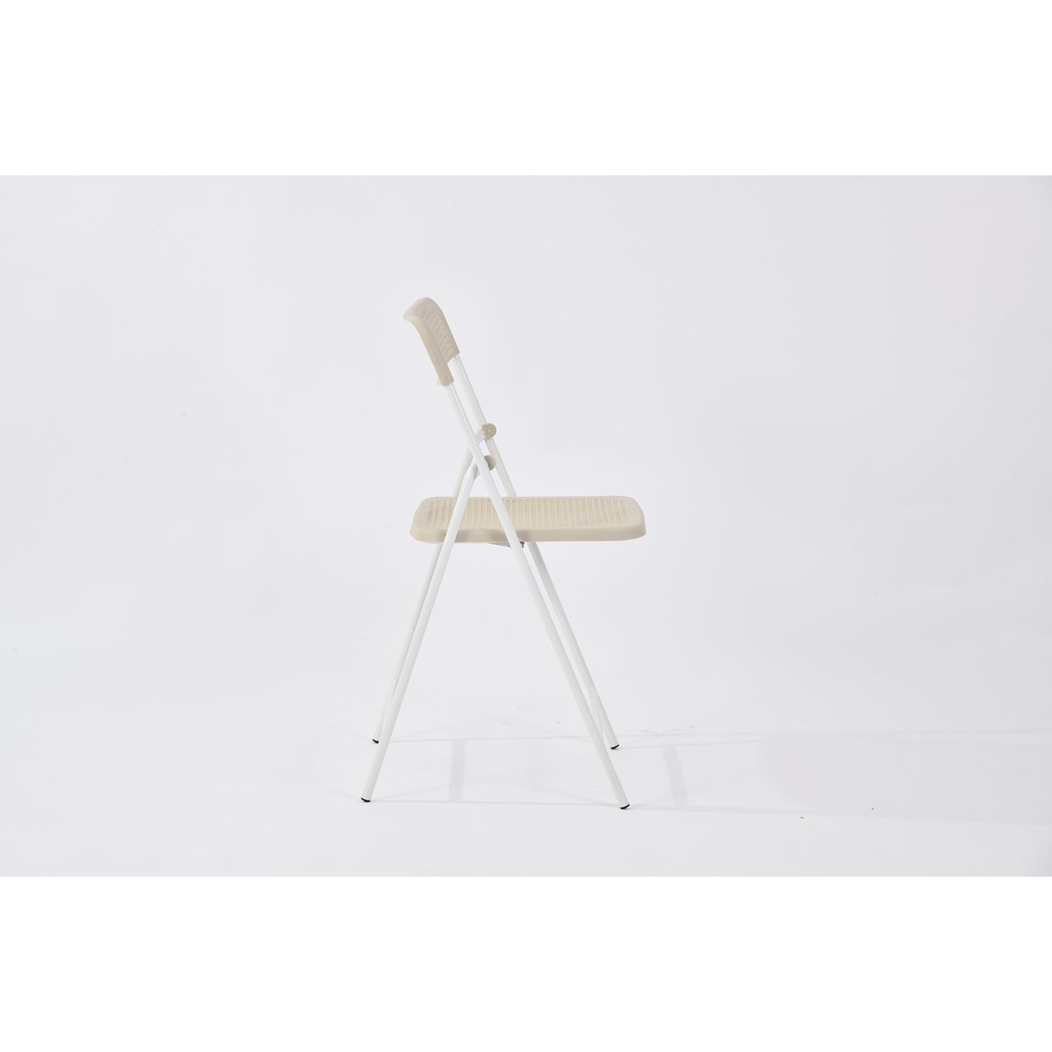 MIMOSA FULL HOLES – Ivory Folding Chair