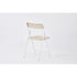 MIMOSA FULL HOLES – Ivory Folding Chair