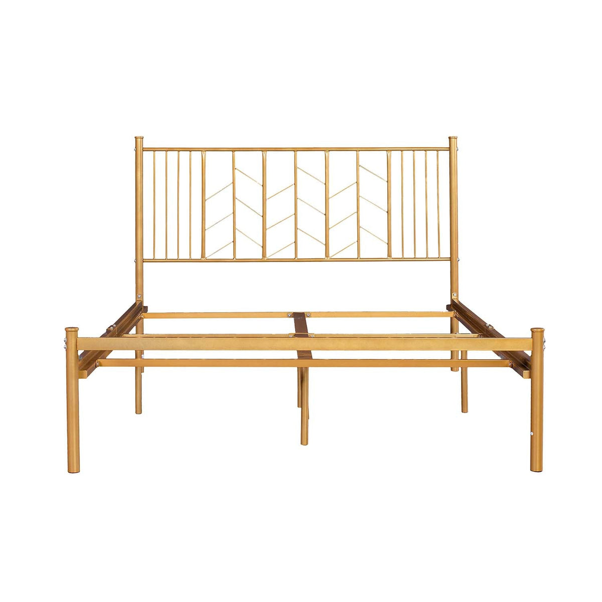 Miye  Metal Golden Bedframe