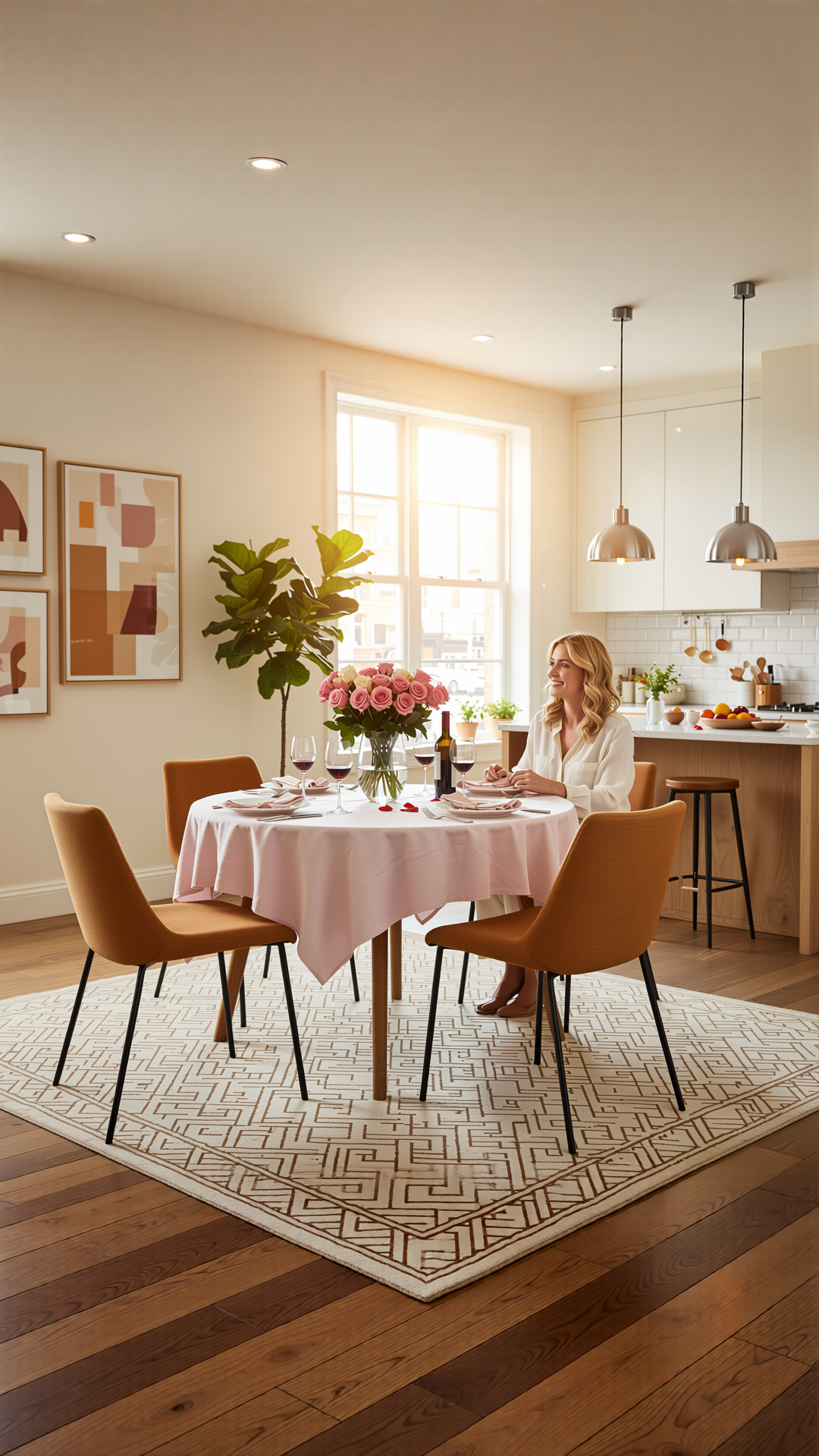 Modern Dining Chair, Space-Saving Design - MONGO 1