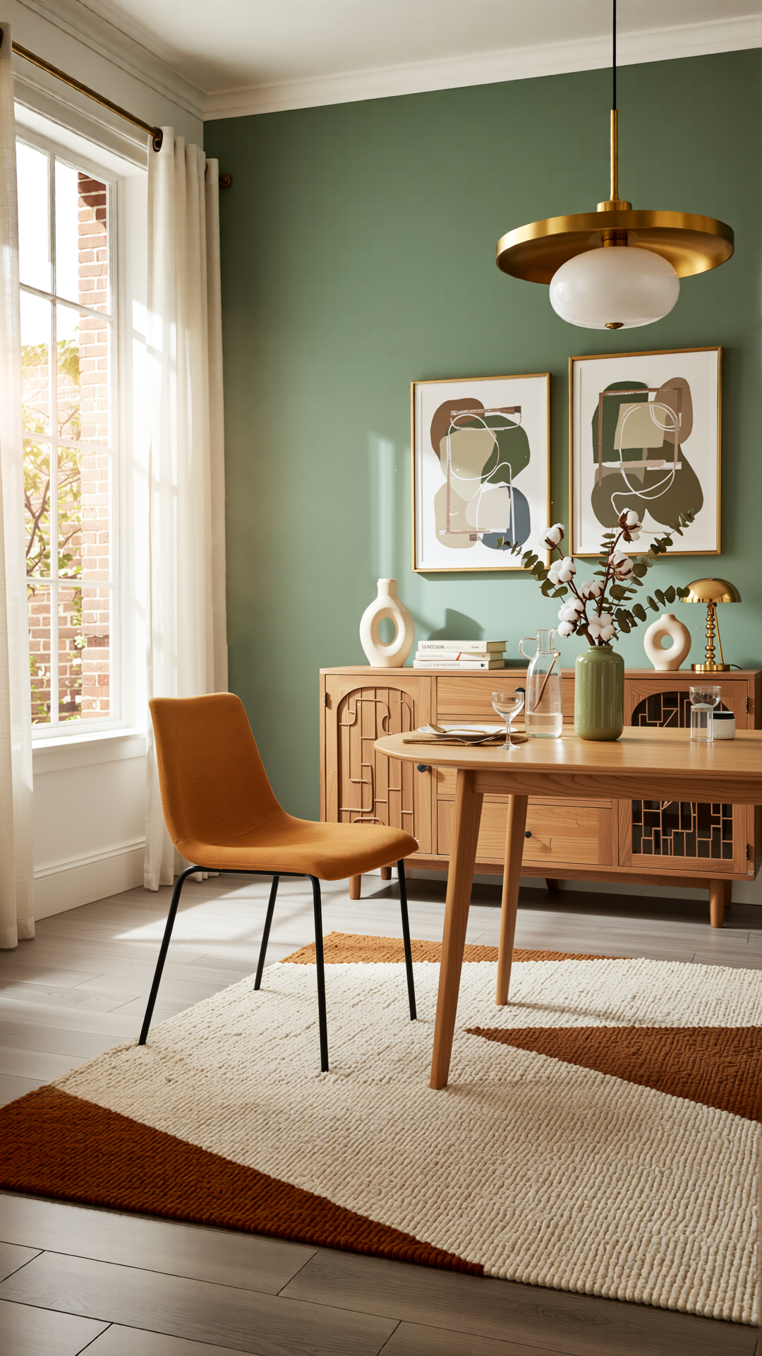 Modern Dining Chair, Space-Saving Design - MONGO 1