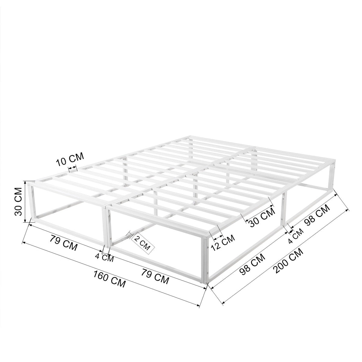 Musel King Size Bed Frame