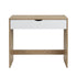 Modern Space-Saving MDF Desk - MUSK OAK