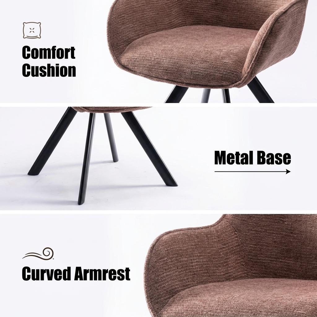 Munster Arm Accent Chairs
