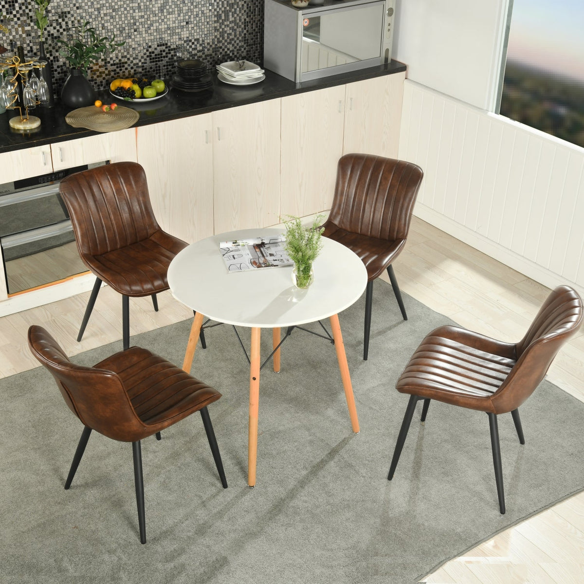 Nabeora Pu Dining Chair