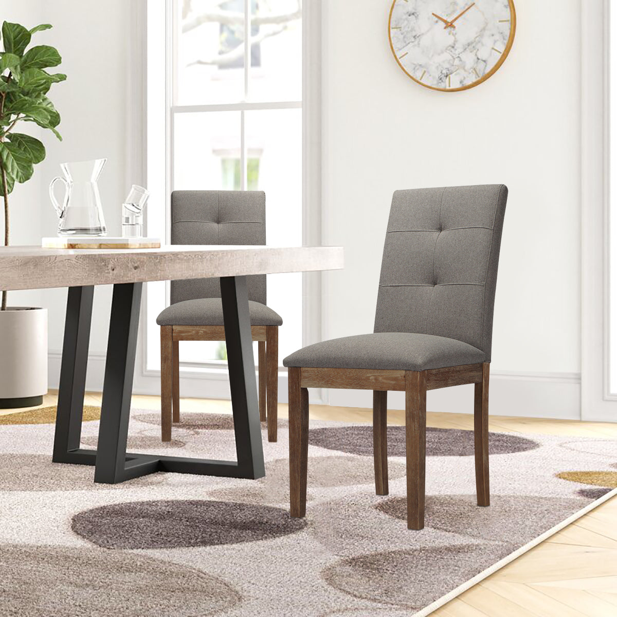 Nathania Solid Wood Dining Chair