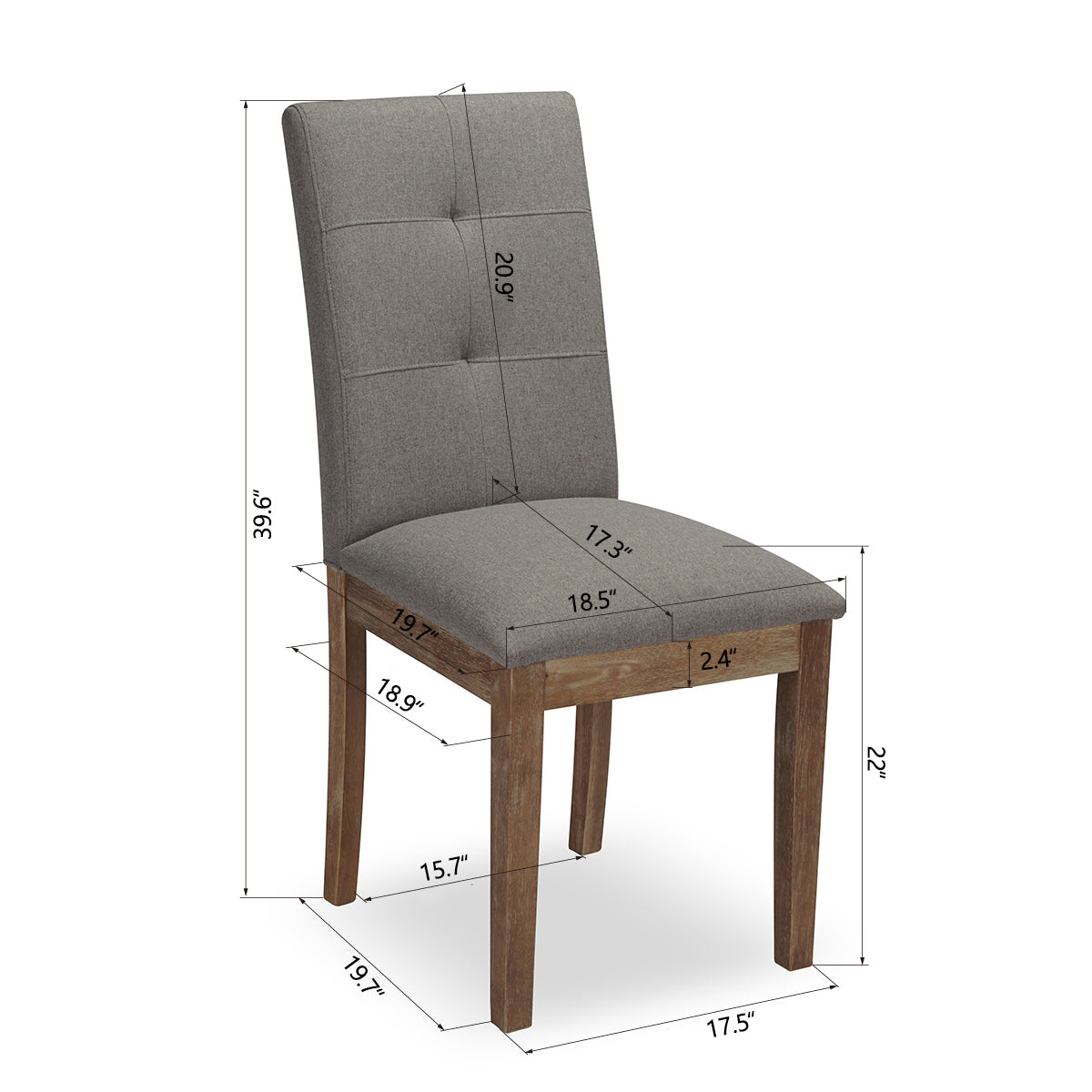 Nathania Solid Wood Dining Chair
