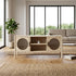 Modern Minimalist TV Stand, Space-Saving Storage - NAUHLES