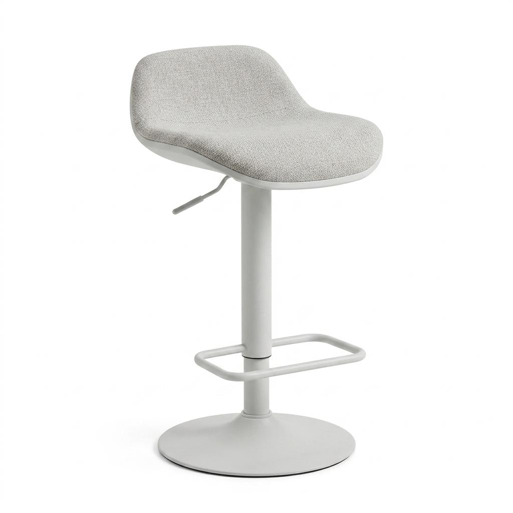 Modern Bar Stool, PP Seat & Fabric Cover - NICHADS