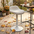 Modern Bar Stool, PP Seat & Fabric Cover - NICHADS