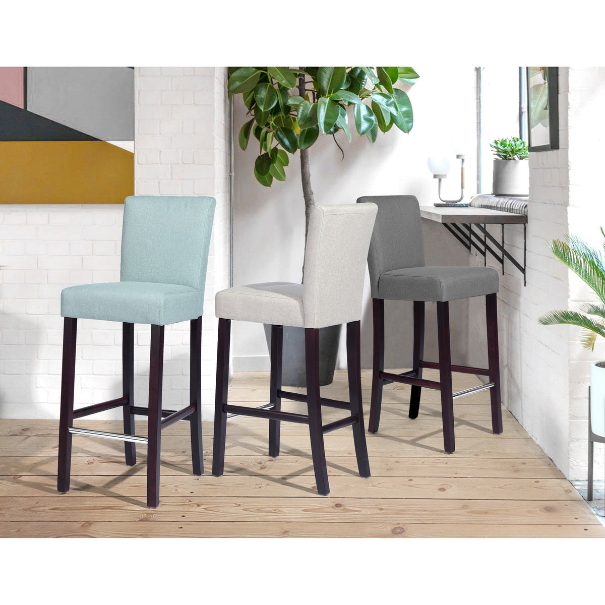 Nielsen High Back Barstool