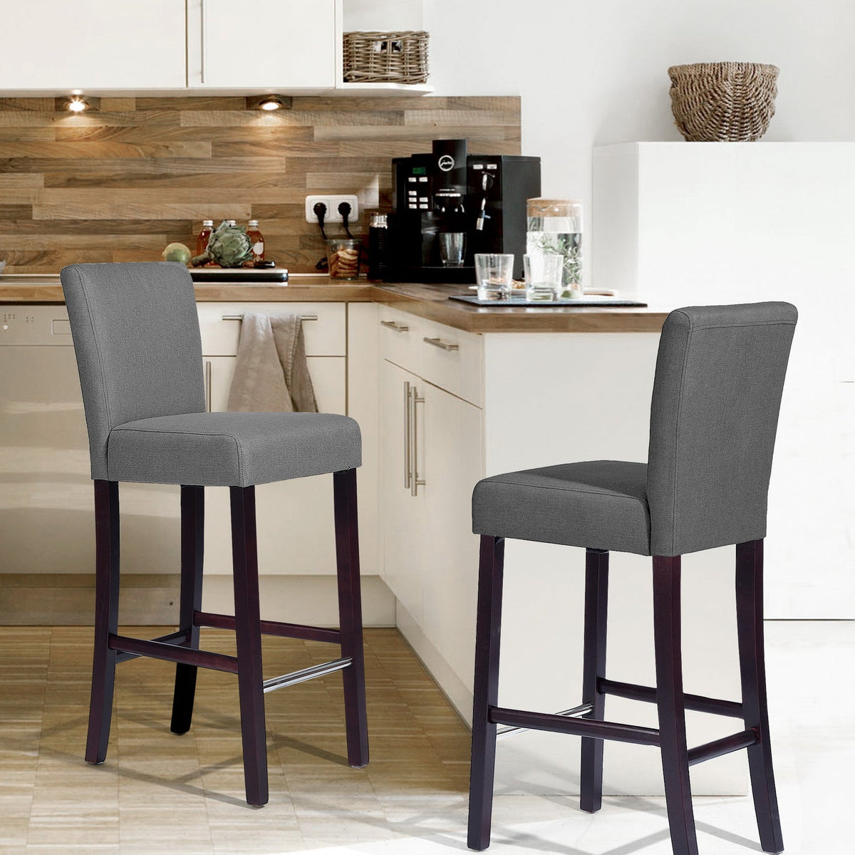 Nielsen High Back Barstool