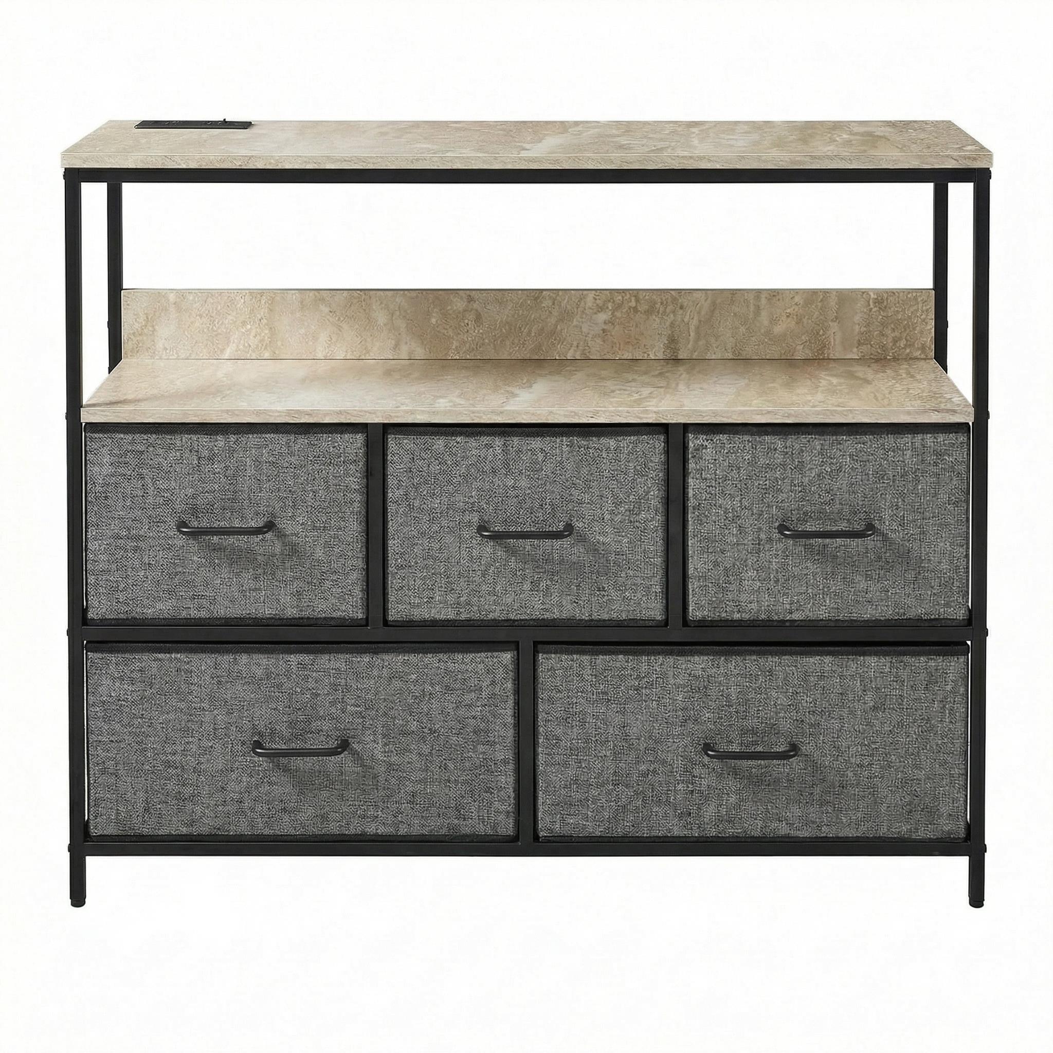 Modern Sideboard, Sleek Storage Cabinet - NIRA