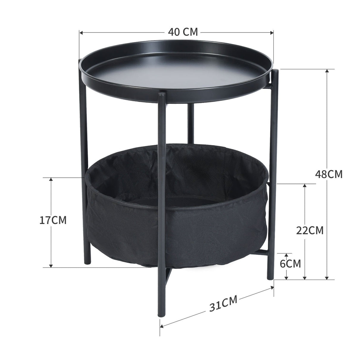 Nirit Round Shape Side Table
