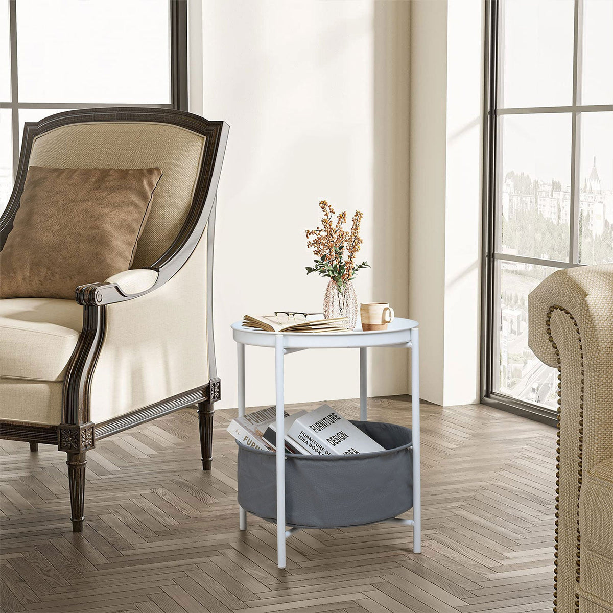 Nirit Round Shape Side Table