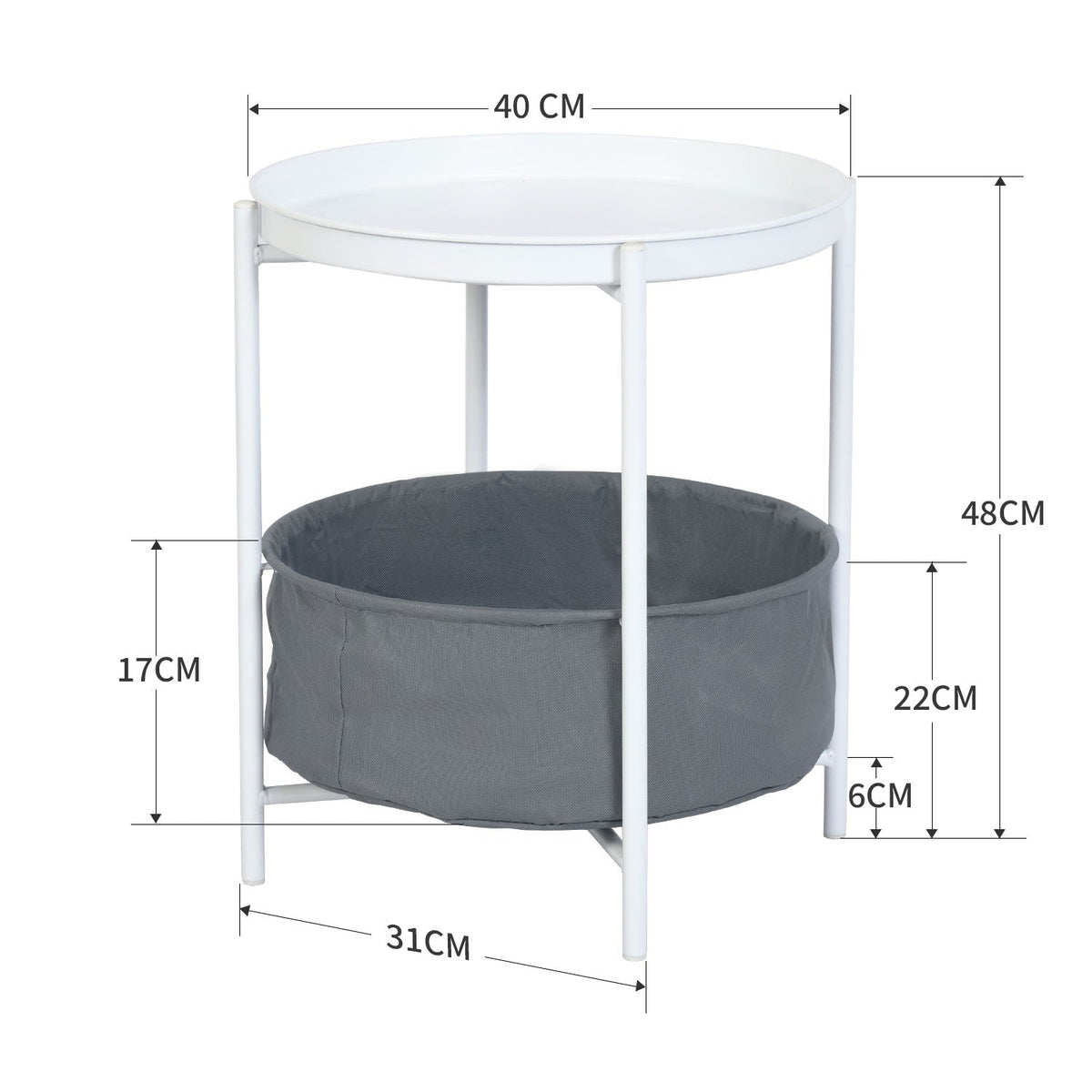 Nirit Round Shape Side Table