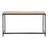 Modern Minimalist Office Desk, Melamine Board & Iron Frame - NORIX