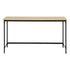 Modern Minimalist Office Desk, Melamine Board & Iron Frame - NORIX